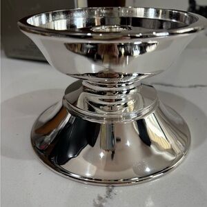 The Limited Royal Silver plate candle